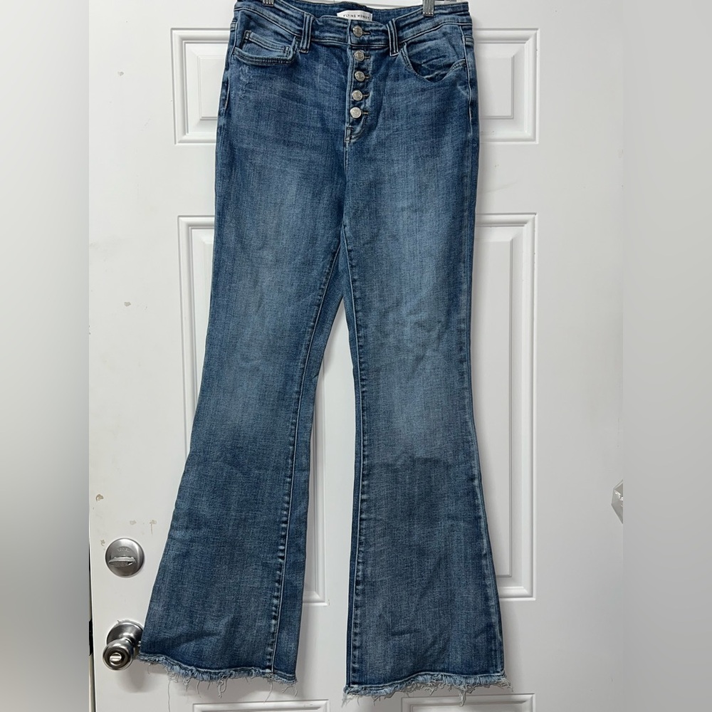 Flying Monkey Flare Button Fly Jeans size 11/30